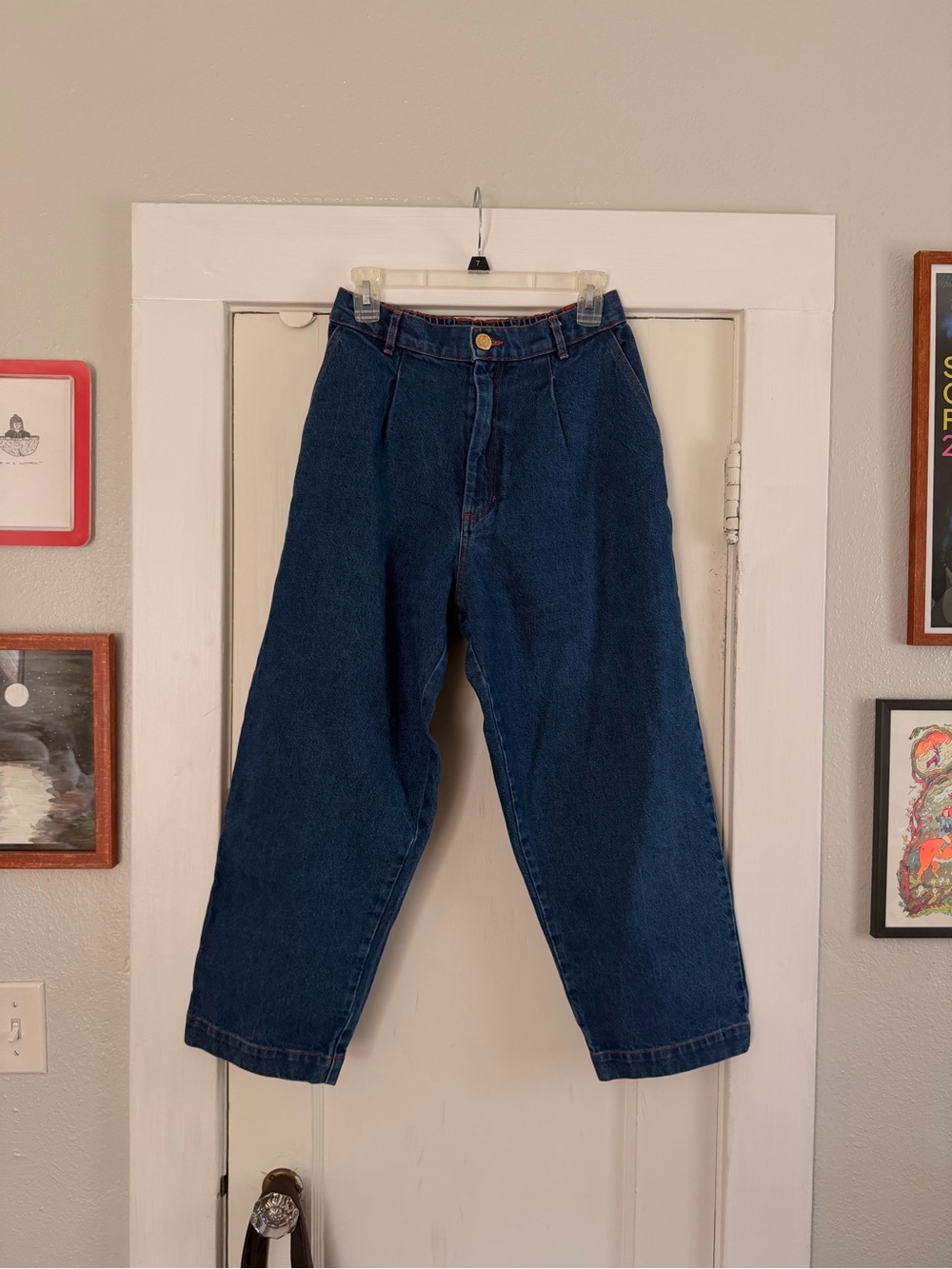 Big Bud Press Denim Trousers, Petite Small